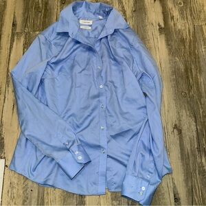 Blue Calvin Klein Button Down